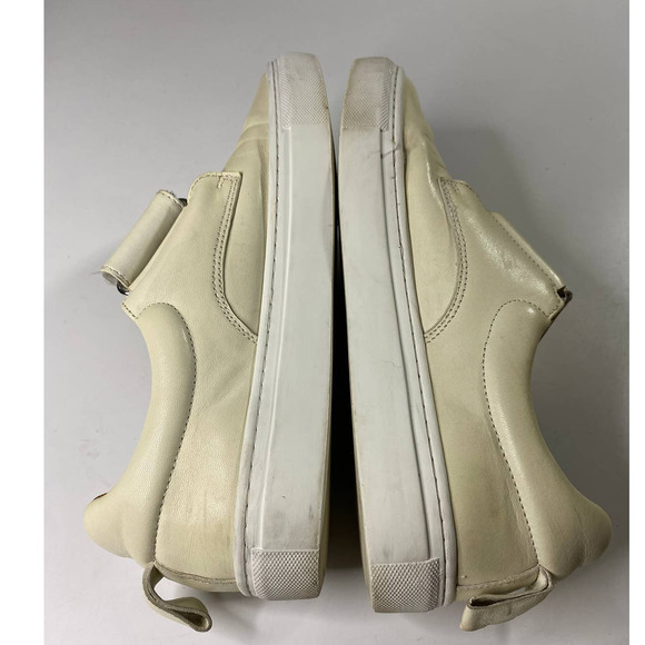 RARE Rachel Comey Flix Leather Skate Sneakers Strap Women's 38 US 8 Cream - Picture 5 of 8